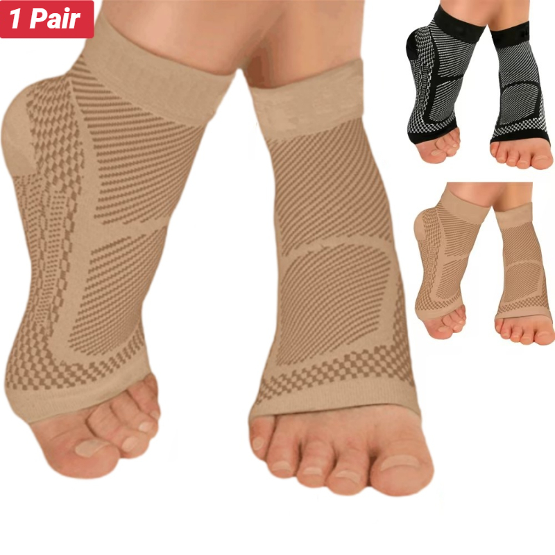 Meia de Compressão Esportiva p - Ankle Brace Sock avaliação e preço