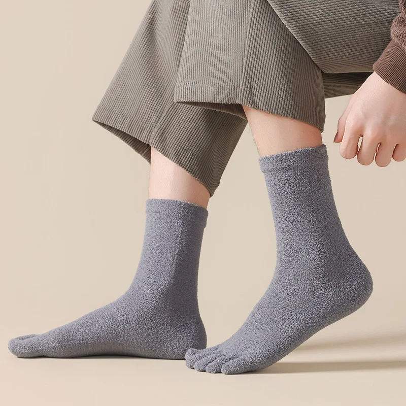 6/12 pares de meias térmicas g - Toe Sock Split avaliação e preço