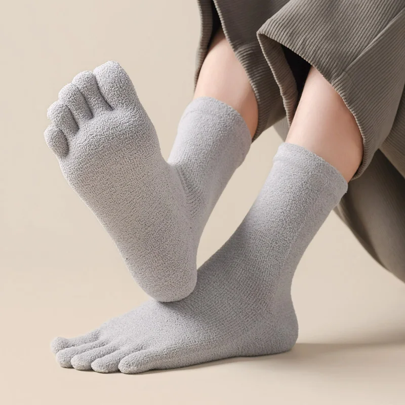 6/12 pares de meias térmicas g - Toe Sock Split avaliação e preço