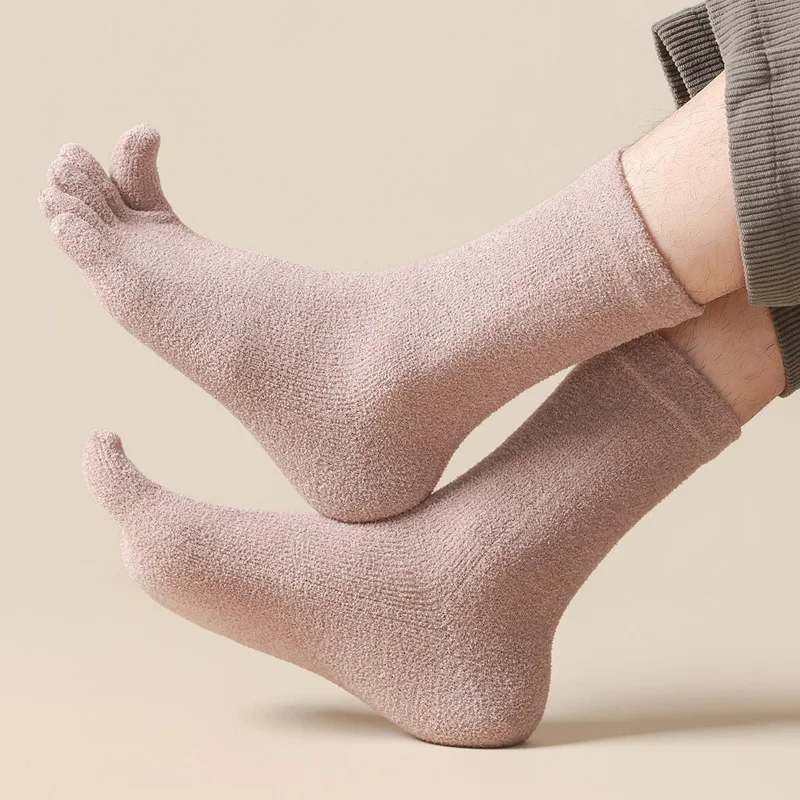 6/12 pares de meias térmicas g - Toe Sock Split avaliação e preço