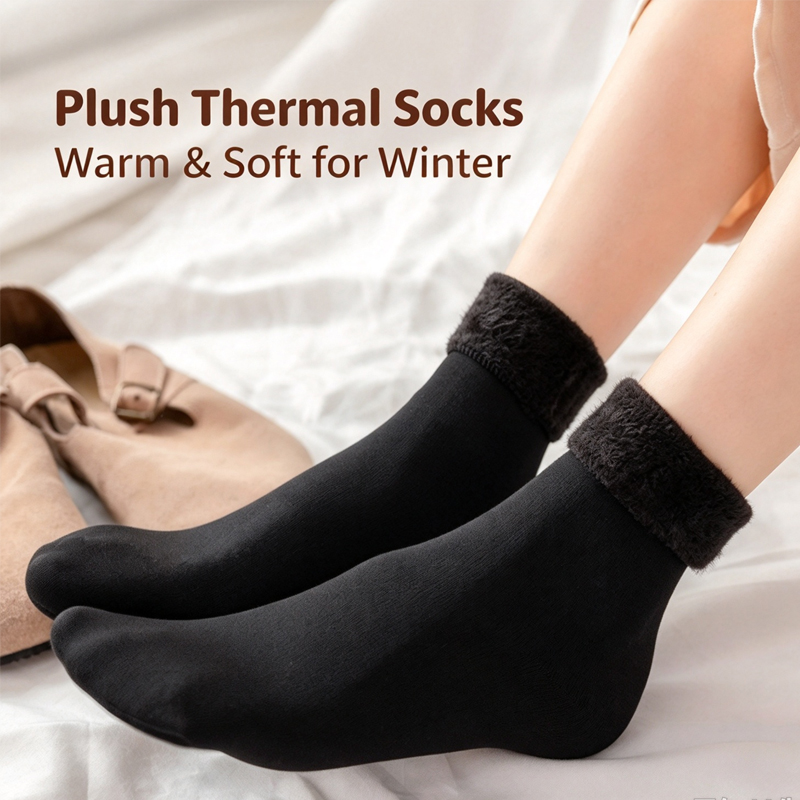 1/2/5/10 pares de meias curtas - Thermal Sock Winter avaliação e preço