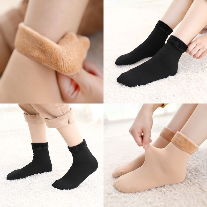 1/2/5/10 pares de meias curtas - Thermal Sock Winter avaliação e preço