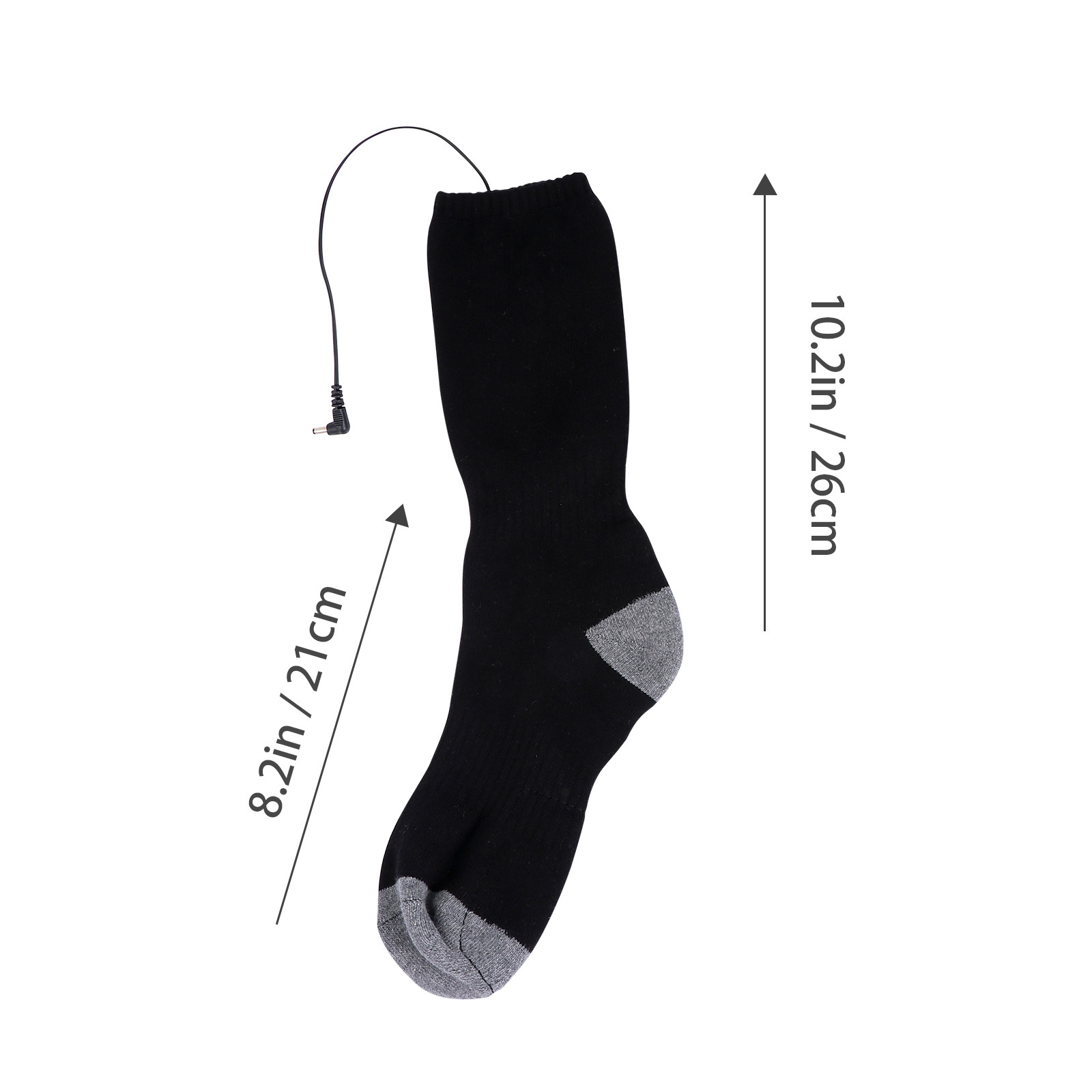 1 par de meias aquecidas com U - Thermal Sock Winter avaliação e preço