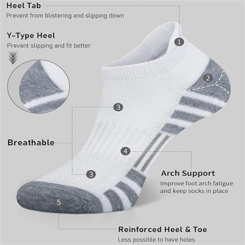 Meias Esportivas de Corrida Un - Athletic Sock Cushion avaliação e preço