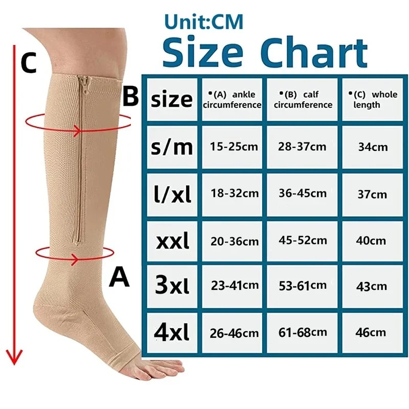 Meias de compressão médica, 1/ - Compression Sock Medical avaliação e preço