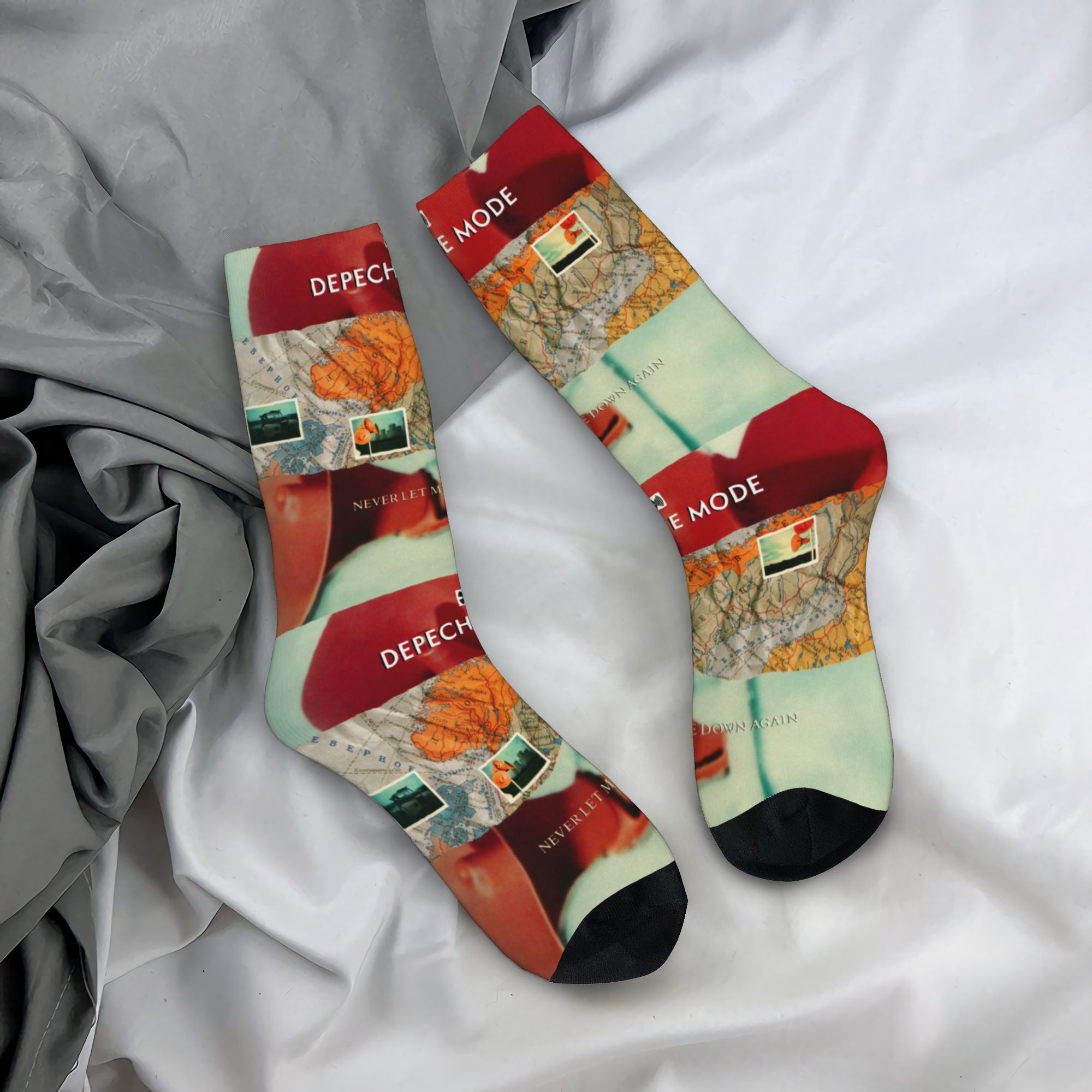 Meias Personalizadas D-Depeche - Dress Sock Men avaliação e preço
