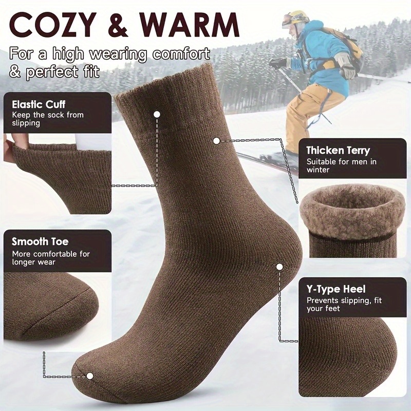 1 par de meias de inverno gros - Thermal Sock Winter avaliação e preço